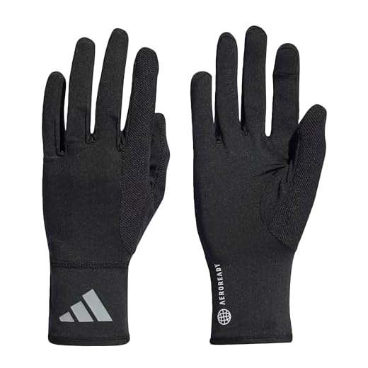 adidas AEROREADY Gloves, Guanti Unisex-Adulto, Black/Reflective Silver, M