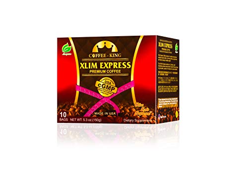 Xlim Express Weight Loss Coffee(10 Sachets/Box) with L-Carnitine. 100% Natural and no side effect