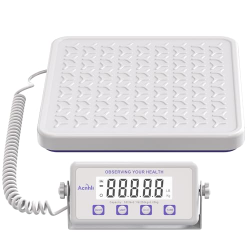 Báscula médica, báscula resistente de 440 libras para peso corporal, lucha libre, hospital, botón multifunción, pantalla LCD, con manual y adaptador Báscula médica, báscula resistente de 440 libras para peso corporal, lucha libre, hospital, botón multifunción, pantalla LCD, con manual y adaptador