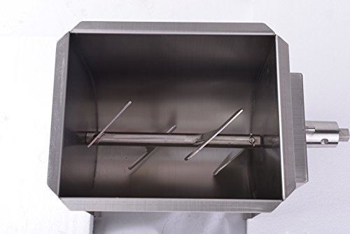 Hakka 15-Pound/7.5-Liter Capacity Tank Stainless Steel Manual Meat Mixers (Mixing Maximum 15-Pound for Meat)