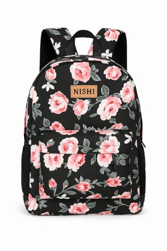 Image of NISHI - Kids Backpack Waterproof Backpack, Girls & Women Stylish Trendy College, School & Casual Daypacks Bag