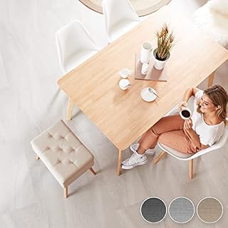 TecTake Banc avec Coffre de Rangement Banquette Aspect Lin Pieds en Bois Design Moderne – Diverses Couleurs (Gris Foncé) - Les Beatles, Paul McCartney, John Lennon, RIngo Starr, George Harrison TecTake Banc avec Coffre de Rangement Banquette Aspect Lin Pieds en Bois Design Moderne – Diverses Couleurs (Gris Foncé) – Image 3