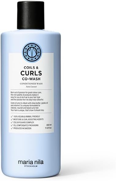 Coils & Curls, For Curly & Wavy Hair, Jojoba oil to Stay Hydrated while Washing, Shea butter for Curl Enhancement, 100% Vegan