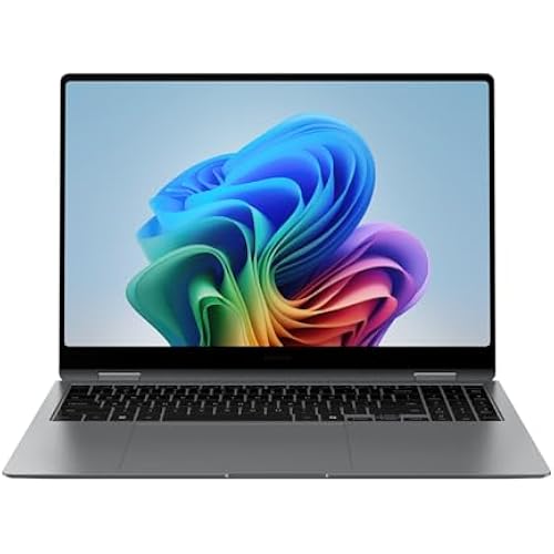 Samsung 16” Galaxy Book5 Pro 360 Copilot+ PC, AI Business Laptop, Windows 11 Pro, Intel Core Ultra 7 Processor 258V, 3K AMOLED Touchscreen, 32GB / 1TB, 120HZ, 2025 Model NP964QHA-KG2US, Gray