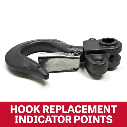 JET 1-Ton Hand Chain Hoist, 10' Lift (Model S90-100-10), Gray
