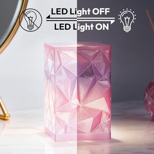 Image of AMOLEN Translucent PLA Filament 1.75mm, Transparent 3D Printer Filament, Crystal PLA Aurora Purple, NO-Tangle & Low Warping, Spool 1KG, Dimensional Accuracy + /- 0.02 mm, Fits Most FDM 3D Printers