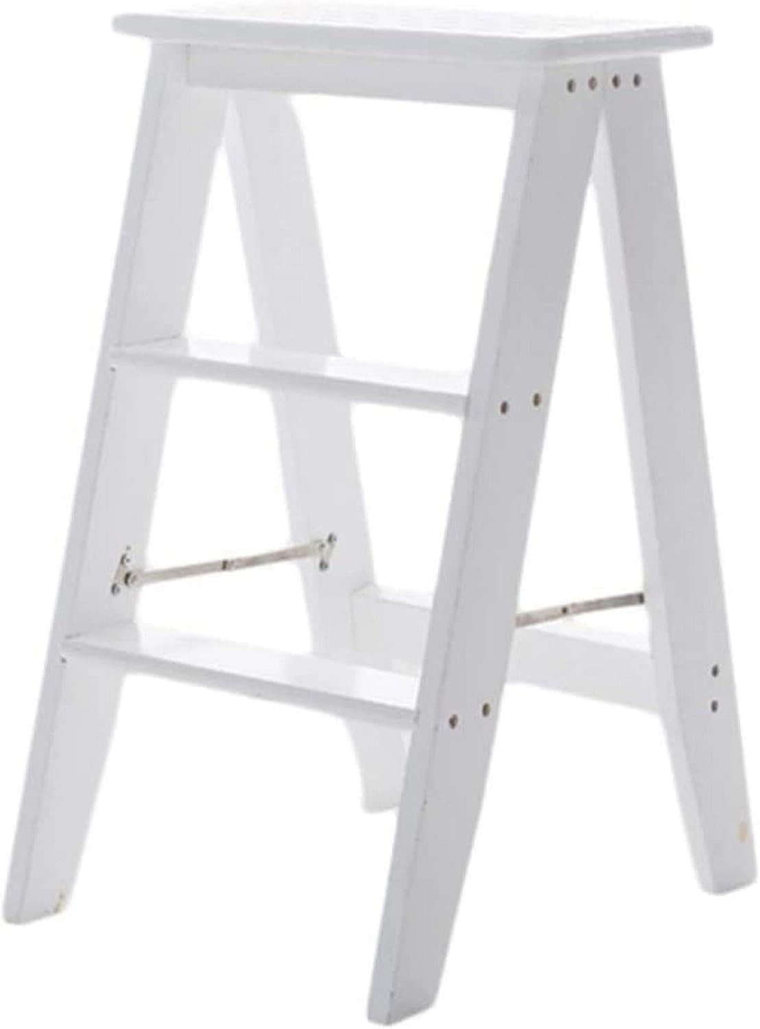 Marchepied en bois OKUOKA tabouret double usage pour une maison chaleureuse