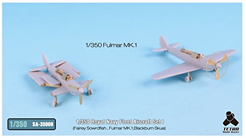 Amazon | テトラモデルワークス 1/350 イギリス海軍 海軍機セット