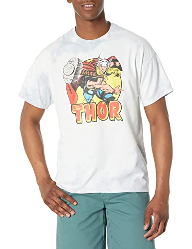 Marvel Universe Mighty Thor Young Men's Short Sleeve Tee Shirt