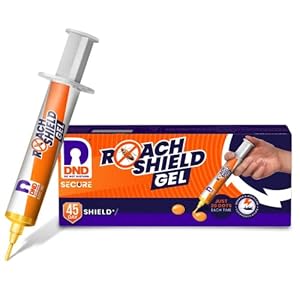 DND Secure Roach Shield Gel – Anti Cockroach Gel | Roach Repellent | Cockroach Killer | 45-Day Shield against…