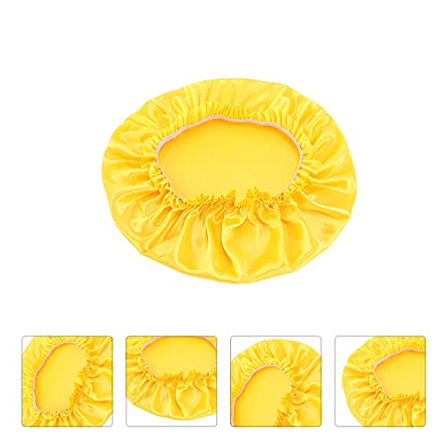 2Pcs Elastic Reutilizáveis Tampas Spa Salão De Beleza Cabelo Banho Touca de Banho Impermeável Touca