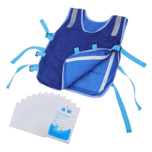 Gilet de refroidissement pour activités extérieures et travail par forte chaleur d'été
