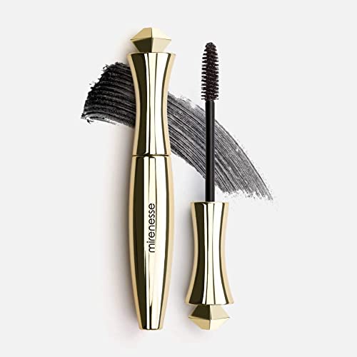 Mirenesse Super Volume Tubing Mascara for Defined Volume & Longer Lashes. Pefect for Sensitive Eyes, vegan & Oil Free And suitable with Lash Extensions