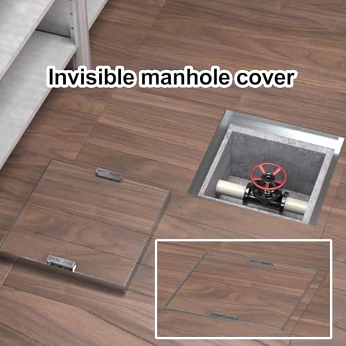 Couvercle de regard invisible pour supprimer l'impact visuel des plaques d'égout - 4