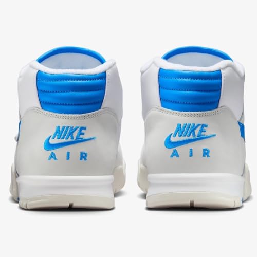 Nike Air Trainer 1 Men's Shoes (FJ4183-100, White/Summit White/Photo Blue) Size 103
