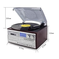 AURADO Hi-FI&Home Tourne-Disque Tourne-Disque Tourne-Disque Vinyle avec Haut-parleurs Platines pour disques Vinyle 3… - Les Beatles, Paul McCartney, John Lennon, RIngo Starr, George Harrison AURADO Hi-FI&Home Tourne-Disque Tourne-Disque Tourne-Disque Vinyle avec Haut-parleurs Platines pour disques Vinyle 3… – Image 3