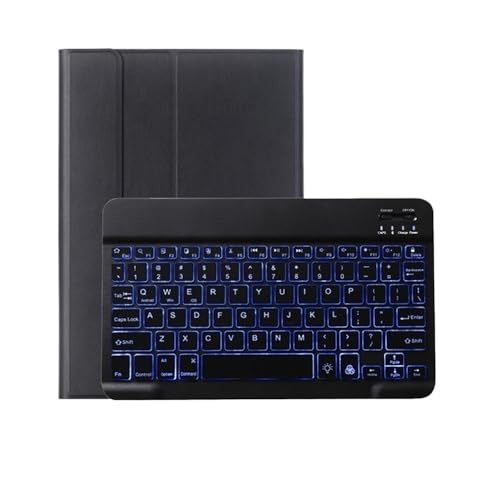 Clavier rétroéclairé tactile iPad Pro 11 2024 étui cuir premium noir