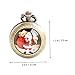 SHERCHPRY 1 Pc Reloj De Bolsillo Reloj Colgante De Cuarzo De Bolsillo con Cadena De Cuarzo Antiguo o Antiguo De Navidad Golden Aleación De Zinc Imagen de SHERCHPRY 1 Pc Reloj De Bolsillo Reloj Colgante De Cuarzo De Bolsillo con Cadena De Cuarzo Antiguo o Antiguo De Navidad Golden Aleación De Zinc