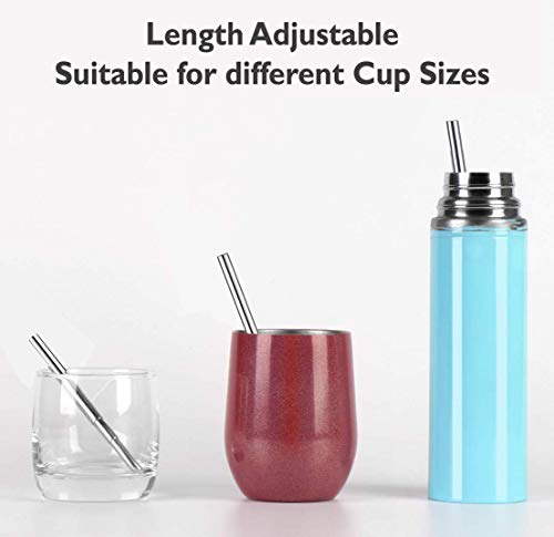 Eco-Cannucce pieghevoli, confezione da 3 cannucce