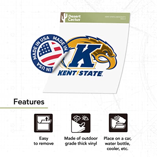 Kent-State-University-KSU-Golden-Flashes-Design-Sticker-Vinyl-Decal-Laptop-Water-Bottle-Car-Scrapbook-Sticker-IND-2
