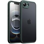 JETech – JETech Matte Hülle für iPhone 17e/16e, Dunkelgrün