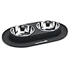 Beeztees 650646 Dinerset Silik Edelst, 40 x 24 cm, antraciet