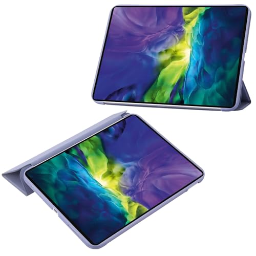 Étui iPad 5e génération 9.7 résistant aux rayures bleu foncé silicone cuir