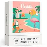 Florida Adventure Bucket List Cards – 50 Scratch Off Adventure Cards with Classic, Hidden Gems & Seasonal Experiences, Off-the-Beat Bucket List Box, Florida Local Travel Gift & Guide, 2026 Edition