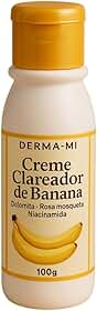 Creme Clareador de Banana 100g – Clareia Manchas Escuras, Virilhas, Axilas, Cotovelos e Joelhos