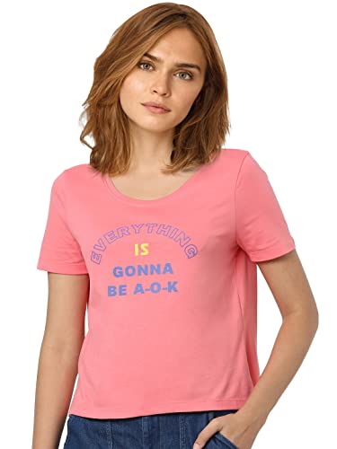 Image of VERO MODA Women's Cotton Regular Fit T-Shirt