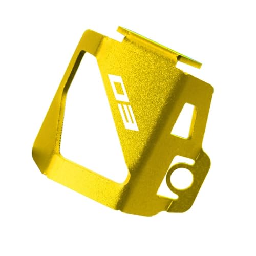 Protection réservoir liquide frein arrière en aluminium anodisé pour moto MT07 et MT09