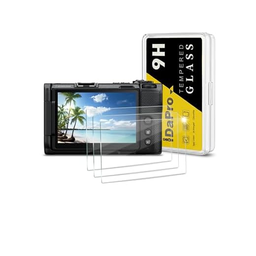 iDaPro Displayschutz schutzfolie für Nikon ZR Cinema/RED Z Hartglas [3Pcs],9H Härte Glas,Kratzfest,Blasenschutz,Anti-Fingerabdruck,Einfache Installation
