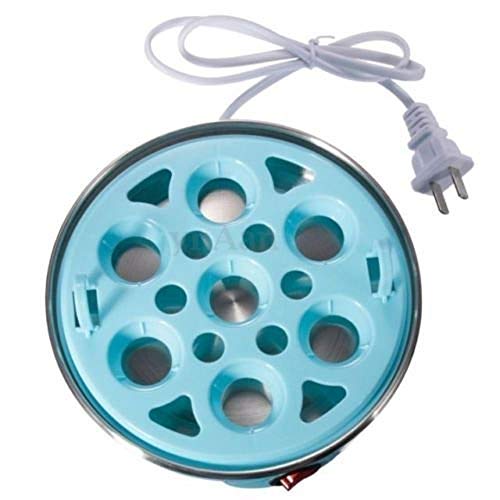 Image of GHE GHORI Enterprise 7 Egg Electric Boiler & Steamer - Compact Plastic Poacher for Fast Egg Cooking | Automatic Mini Egg Cooker for Home Kitchen Use (Multicolor)