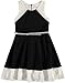 Emily West Big Girls' Belted Lace Ottoman Dress