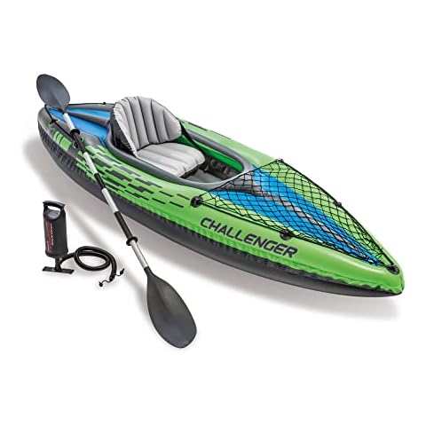 Intex Challenger K1 Kayak: A Nimble and Durable Inflatable Kayak Set Cover