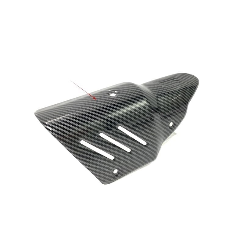Bouclier thermique d'échappement en carbone véritable pour MT07 et MT09