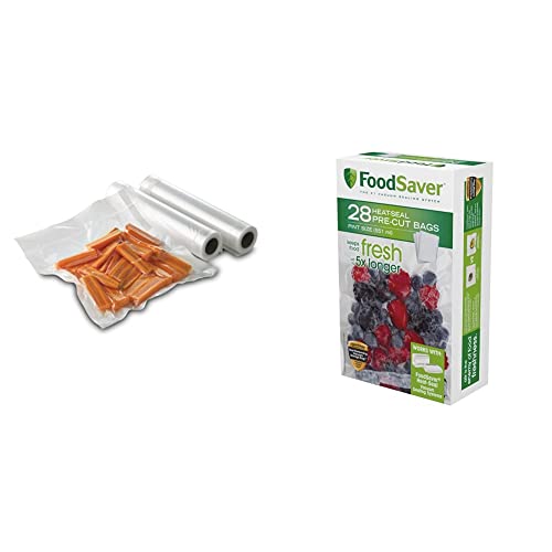 11" x 16' Vacuum Seal Rolls by FoodSaver - Keep Food Fresh Longer