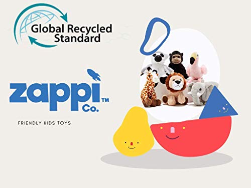 Zappi Co Weich gefülltes Kuscheltier für Kinder Flamingo Plüschtier (64 cm Höhe) Safari-Tiere Kollektion Plüschteddy Neugeborenes erstes Kind