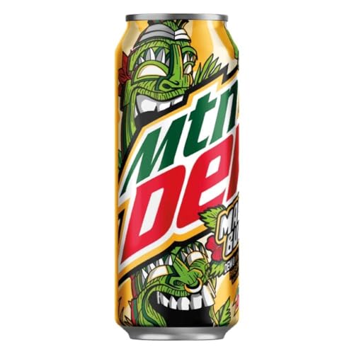 Limited Edition Mountain Dew Maui Burst, 16 fl oz can 4 pack
