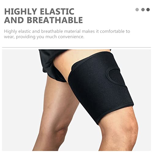 Faja deportiva transpirable para muslo ajustable talla XL miniatura 7
