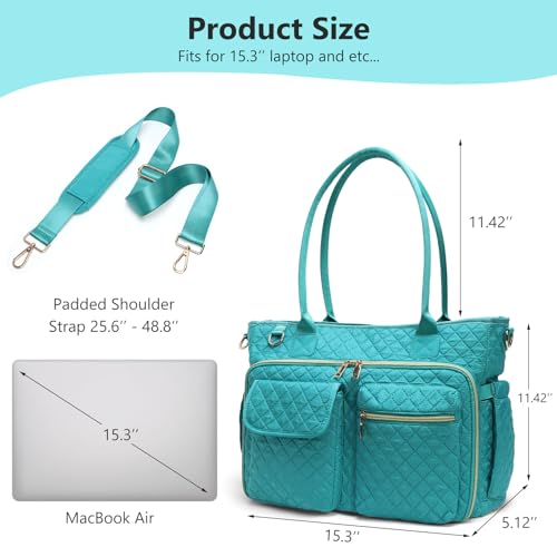 Bolso para laptop de mujer 15.3 pulgadas un solo hombro miniatura 5