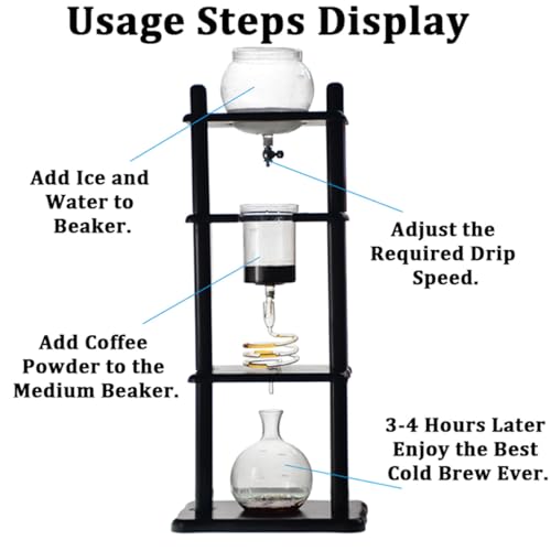 Cafetera Cold Brew con Control de Velocidad 1000 ml miniatura 6