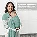 MISSWISDOM Baby Ring Sling Baby Carrier Newborn to Toddler Carrier (7-35 lbs), Baby Sling Carrier, Toddler Sling Carriers, Infant Wraps Carriers, Green