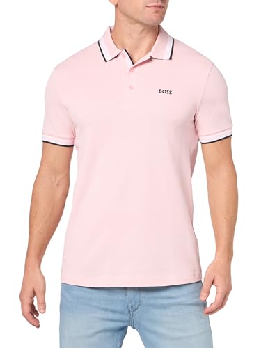 Image of BOSS Mens Paddy Short Sleeve Polo Shirt