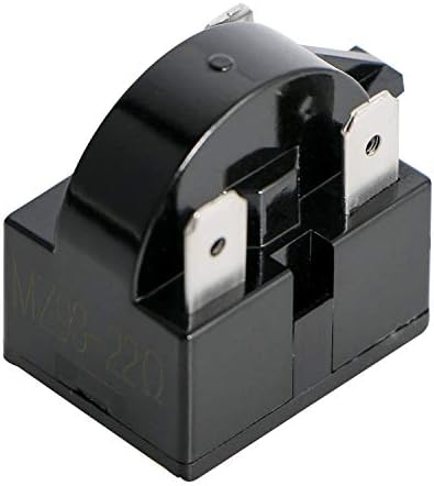 Aopin 3 Pin 22 Ohm Refrigerator PTC Starter/Start Relay Compressor Starter Relay Replacement Part for Car Refrigerator, Portable Freezer, Beverage&Wine&Beer Cooler, Air-Conditioning Compressor 1 Pcs