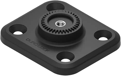 Quad Lock 360 Base - Flat Rectangle 4 Hole