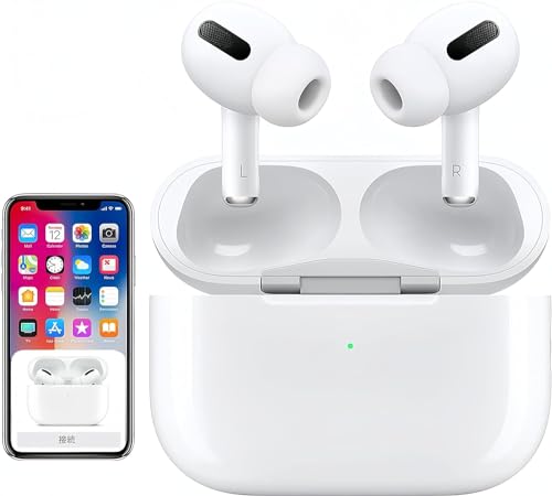 【AppIe MFi Certified】Air PodsWireless Earbuds Wireless Headphones Bluetooth 5.3 HiFi Stereo Ear Buds, 48H Playtime ENC Noise Cancelling Touch Control IP7 Waterproof In-Ear Earbuds for iPhone/Android