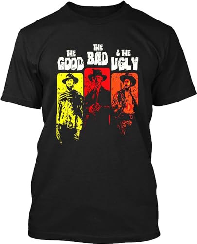 The Good The Bad And The Good The Bad And The Ugly Vintage Men'S T Shirt Black 3Xl