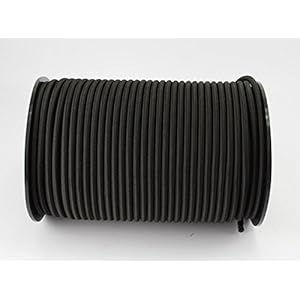 monoflex 20m Expanderseil schwarz 8mm Gummiseil Planenseil Spannseil Elast, Seil Plane