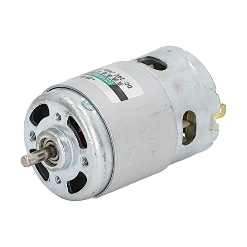 Mini moteur en alliage d'aluminium 24V haute performance de 10000 tr/min